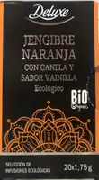 Jengibre y naranja con canela sabor vainilla