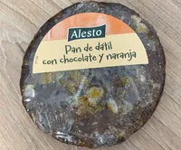 Pan de dátil con chocolate y naranja