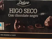 Higo seco con chocolate negro