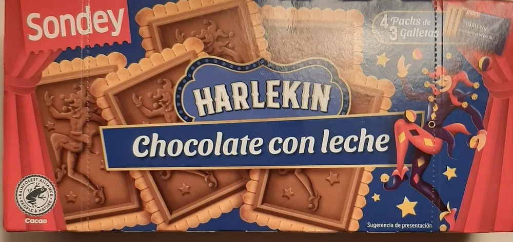 Harlekin chocolate con leche