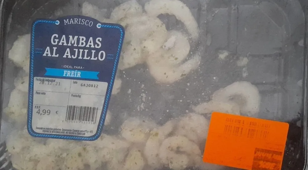 Gambas al ajillo