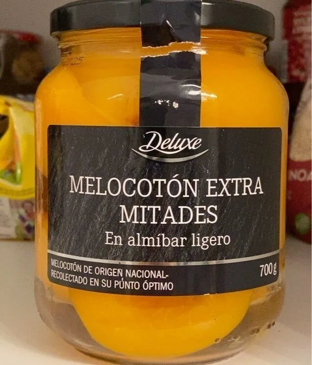 Melocoton extra mitades