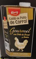 Caldo pollo de corral