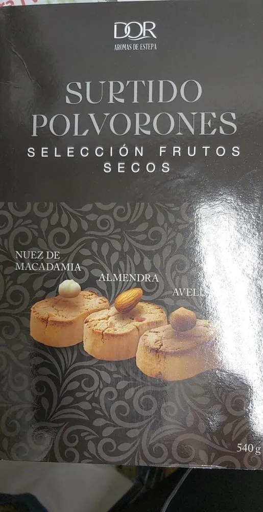 SURTIDO POLVORONES SELECCIÓN FRUTOS SECOS