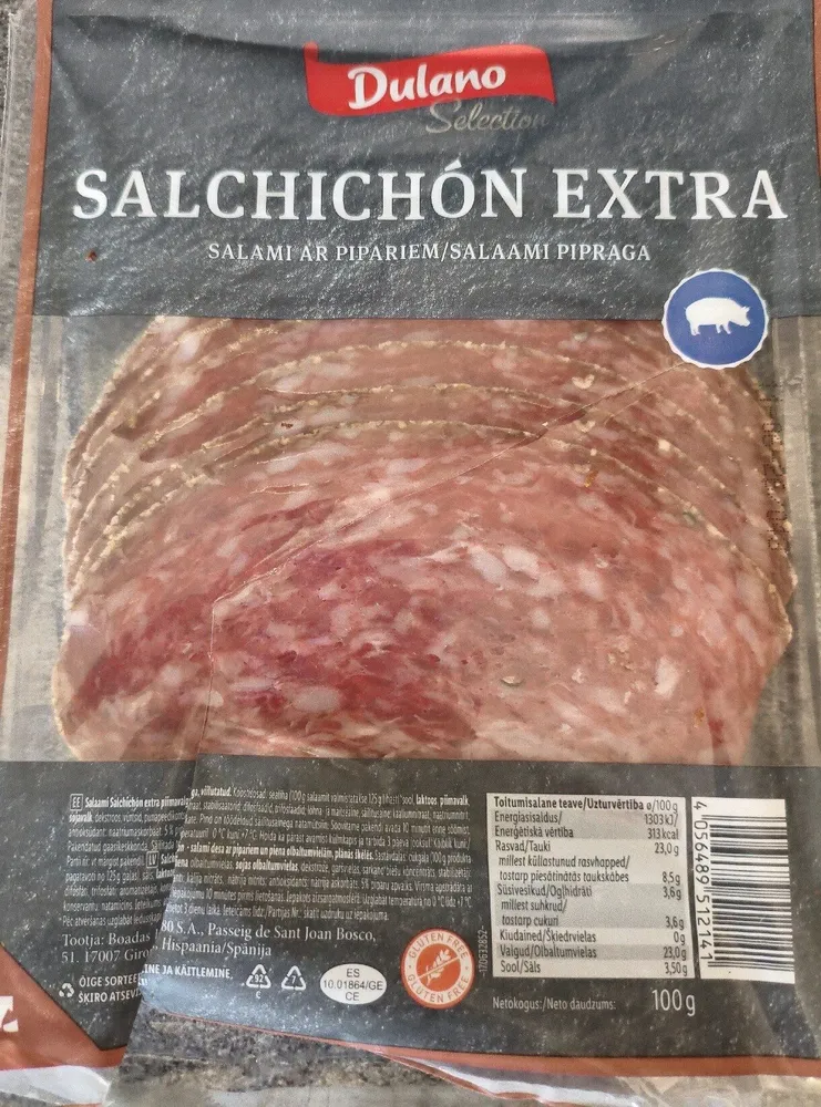 Salchichón pimienta