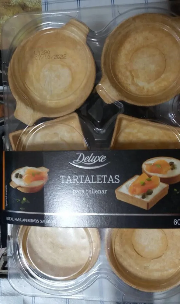 Tartaletas para rellenar