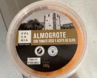 Almogrote con tomare seco y aceite de oliva