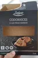 Codornices a las finas hierbas