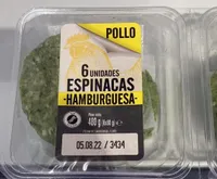 Espinacas hamburguesa