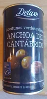 Aceitunas verdes rellenas anchoa del Cantábrico
