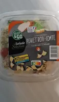Poulet roti-comté LIDL Salade Selection  SELECT&GO