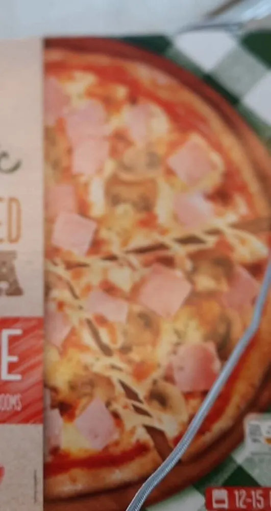 Organic wood fired pizza