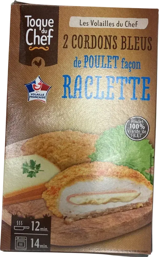 Cordons Bleus de Poulet Façon Raclette