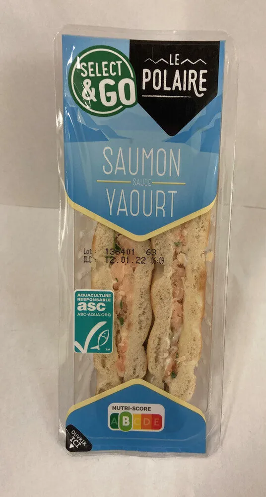 Sandwich polaire Saumon