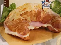 2 Croissants jambon & emmental