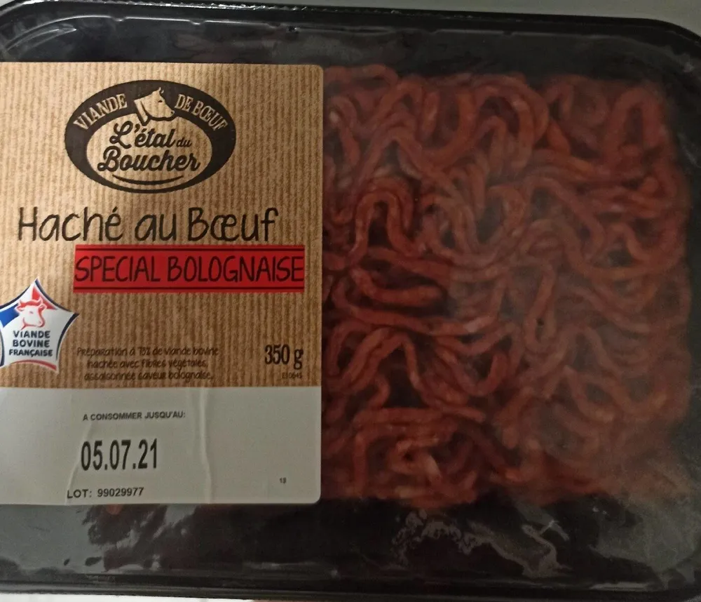 Haché au boeuf