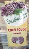 Choux rouge emince