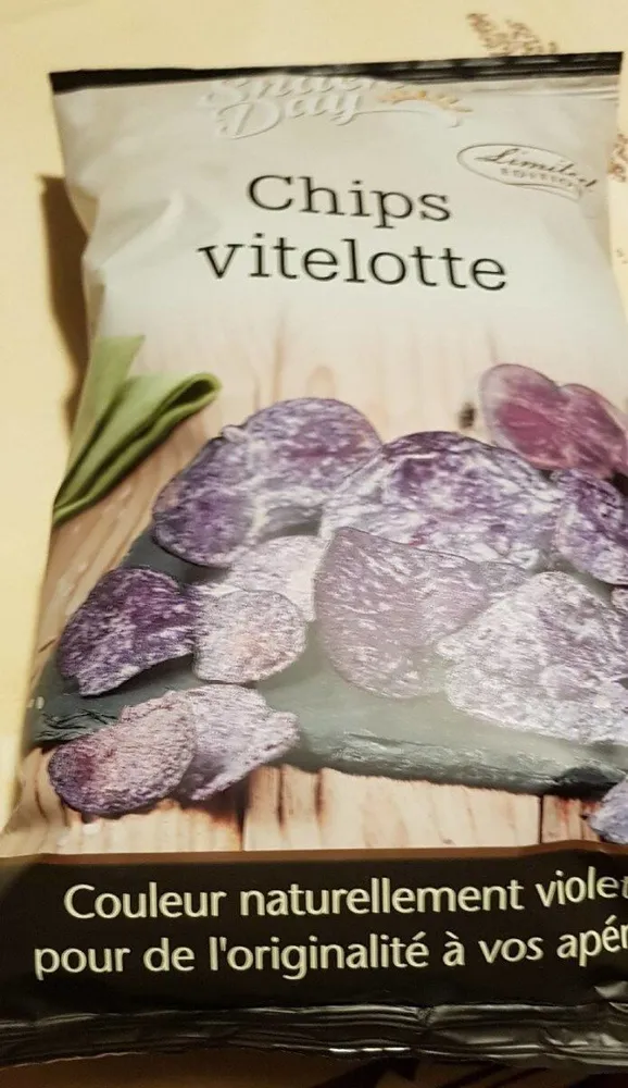 Chips vitelotte