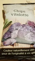 Chips vitelotte