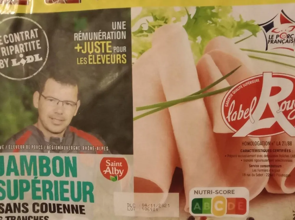 Jambon supérieur