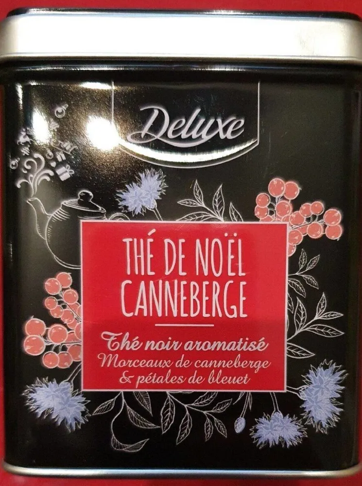 Thé de Noël canneberge