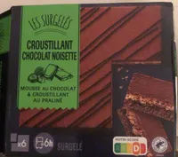 Croustillant chocolat noisette