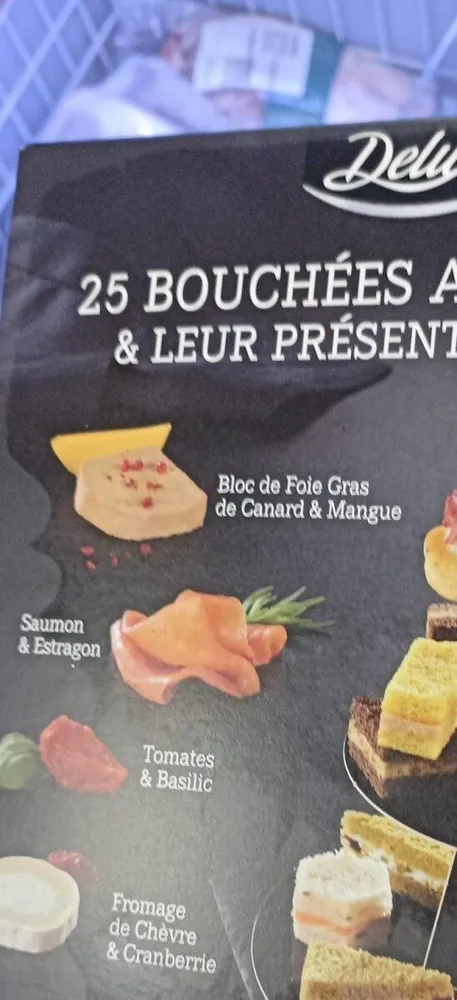 25 bouchées apéritives