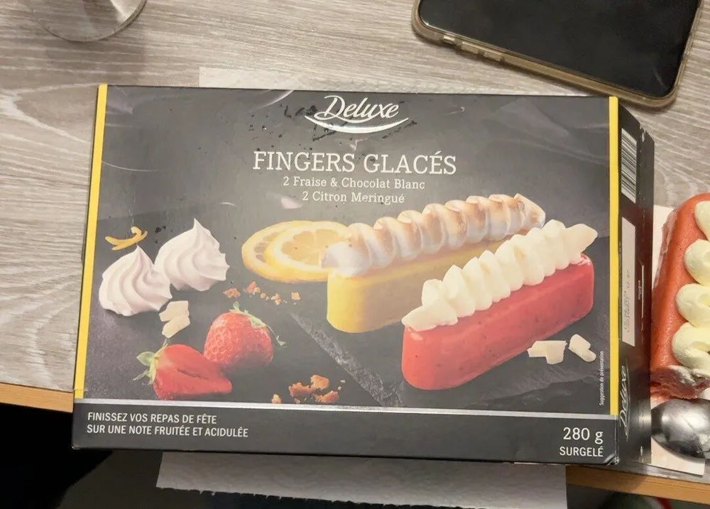 Fingers glacés