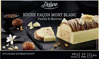 Bûche façon mont blanc
