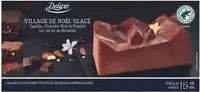 Bûche glacée façon rocher