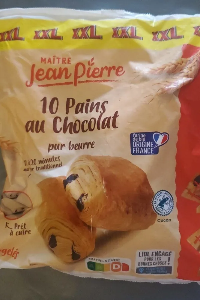 10 pains au chocolat pur beurre