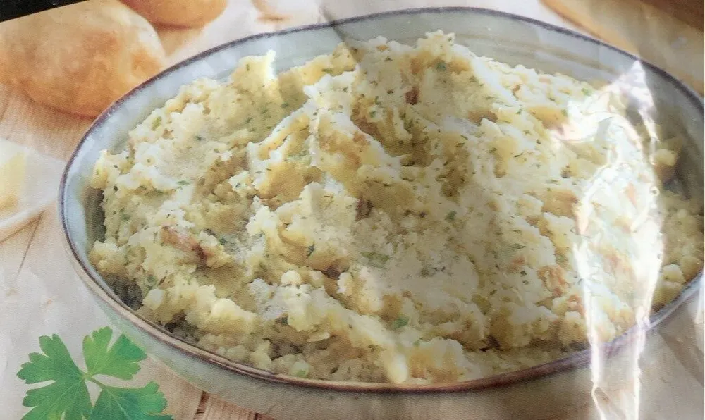 Ecrasé de pommes de terre aux cèpes