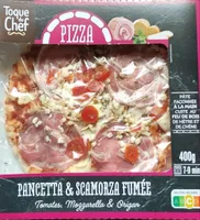 Pizza Pancetta et Scamorza Fumée