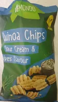 Quinoa chips sour cream e chives flavour