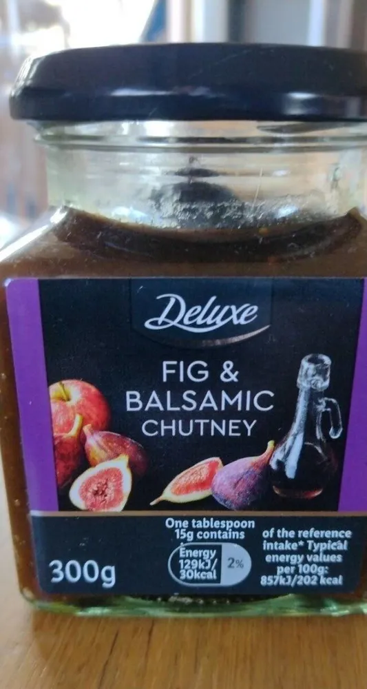 Deluxe Fig and balsamic chutney