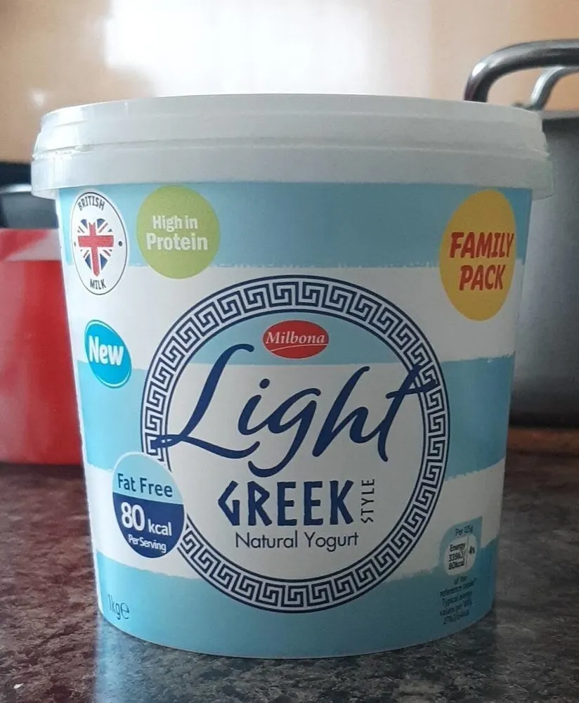 Fat Free Greek Style Natural Yogurt