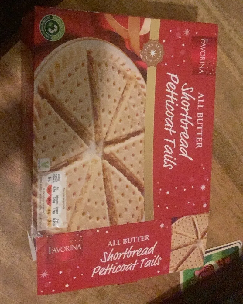 All butter shortbread petticoat tails