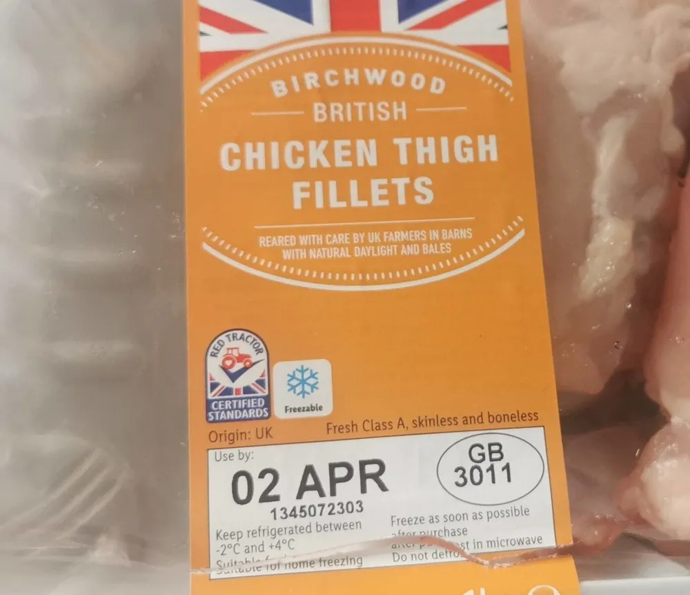 Chicken thigh fillets