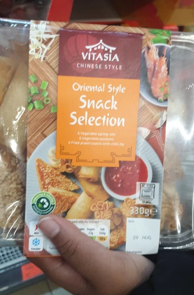 Oriental Style Snack Selection