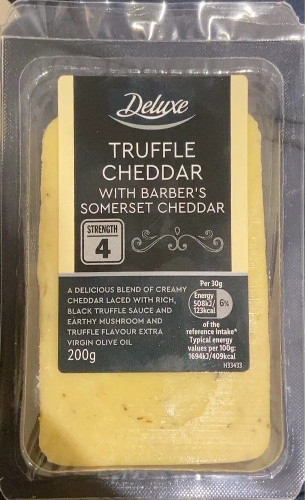 Truffle Cheddar with Barber’s Somerset Cheddar