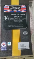 Smoked honey cured streaky bacon rashers