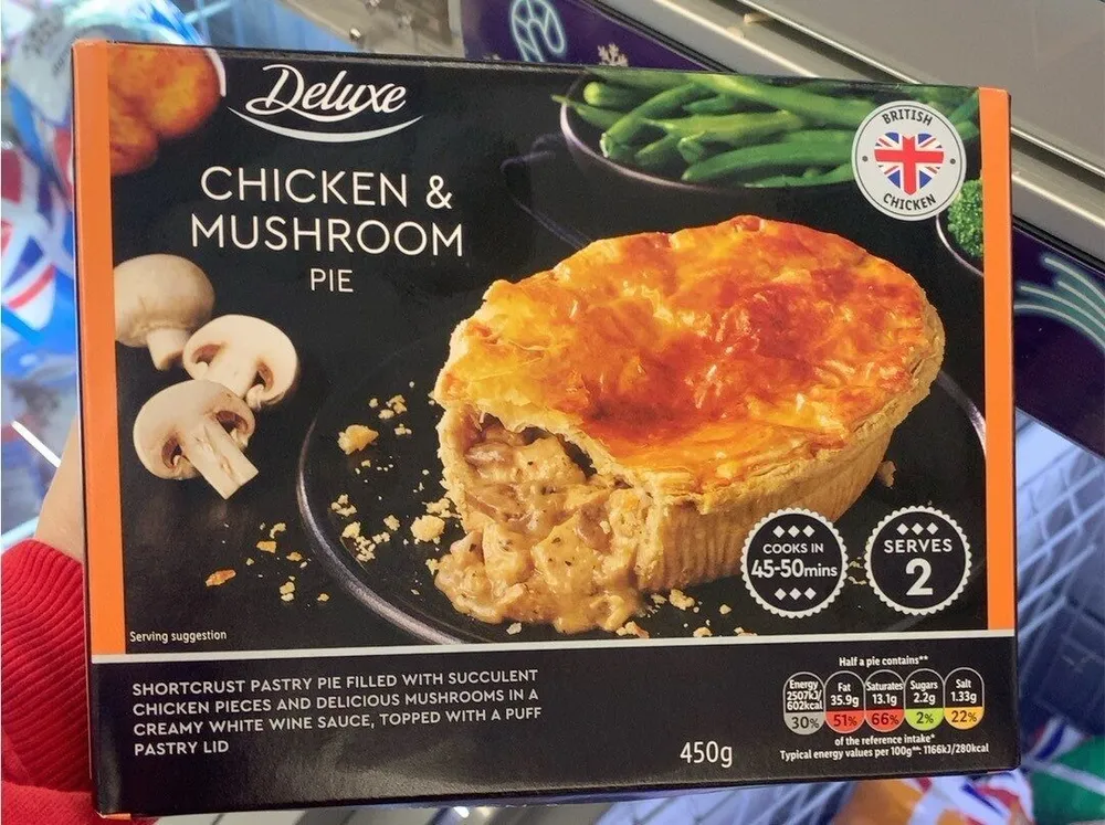 Chucken&mushriim pie