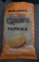 Ridge Cut Paprika Potato Crisps