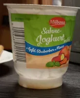 Sahne Joghurt mild Apfel-Rhabarber-Minze