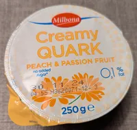 Creamy Quark Peach & Passion Fruit