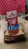 Pan de molde integral de trigo 0%