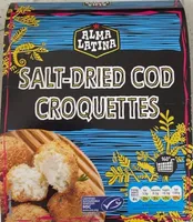 Salt dried cod croquettes