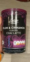 Plum and Cinnamon Flavour Chai Latte