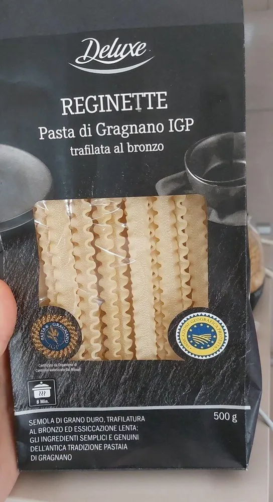 Reginette deluxe pasta di Gragnano igp