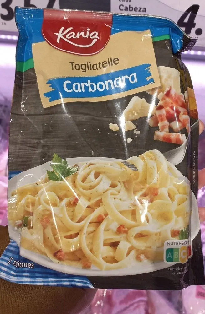 Tagliatelle carbonara